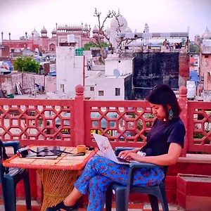 India Walking Distance From Taj Mahal-- Rooftop Taj Mahal View Gasthof Agra (Uttar Pradesh)